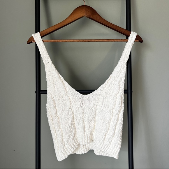 Show Me Your Mumu Cable-knit Trinity Tank - Picture 8 of 8